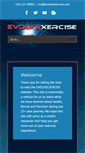 Mobile Screenshot of evolveexercise.com